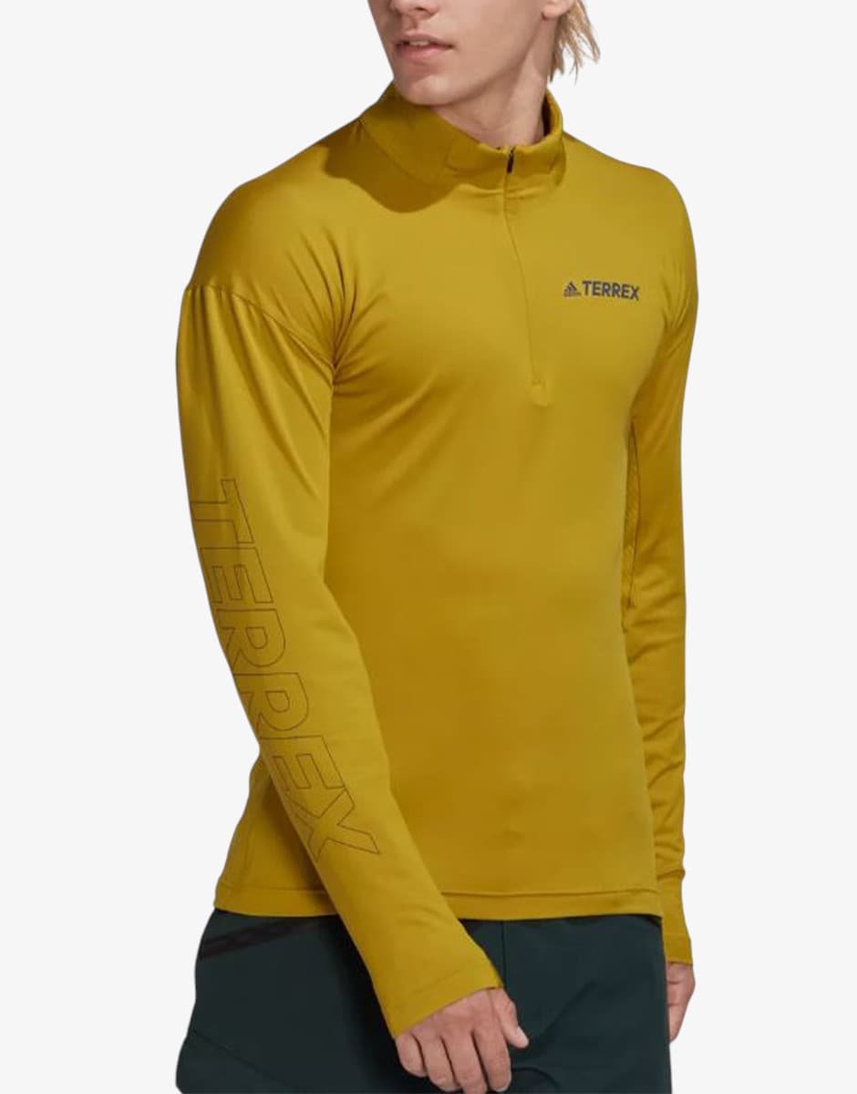 ADIDAS Terrex XPR Long-Sleeve Shirt Yellow — view 3