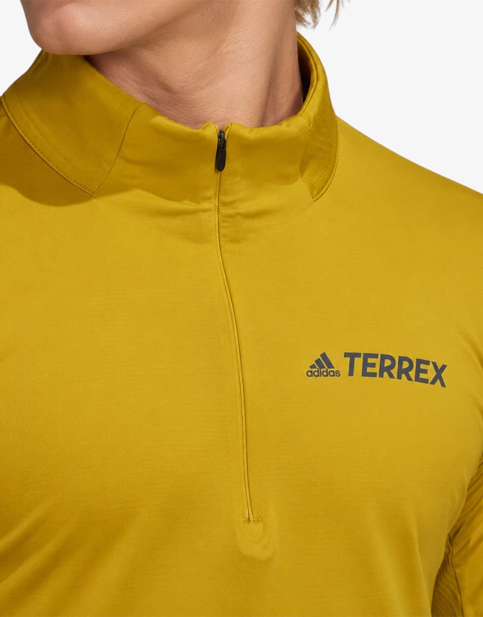 ADIDAS Terrex XPR Long-Sleeve Shirt Yellow — view 4