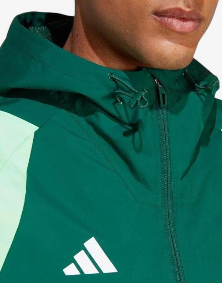 ADIDAS Tiro 23 Competition All Weather Jacket Green — снимка 3