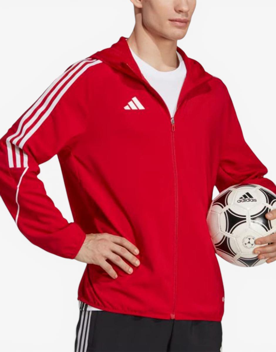 ADIDAS Tiro 23 League Windbreaker Jacket Red — снимка 3