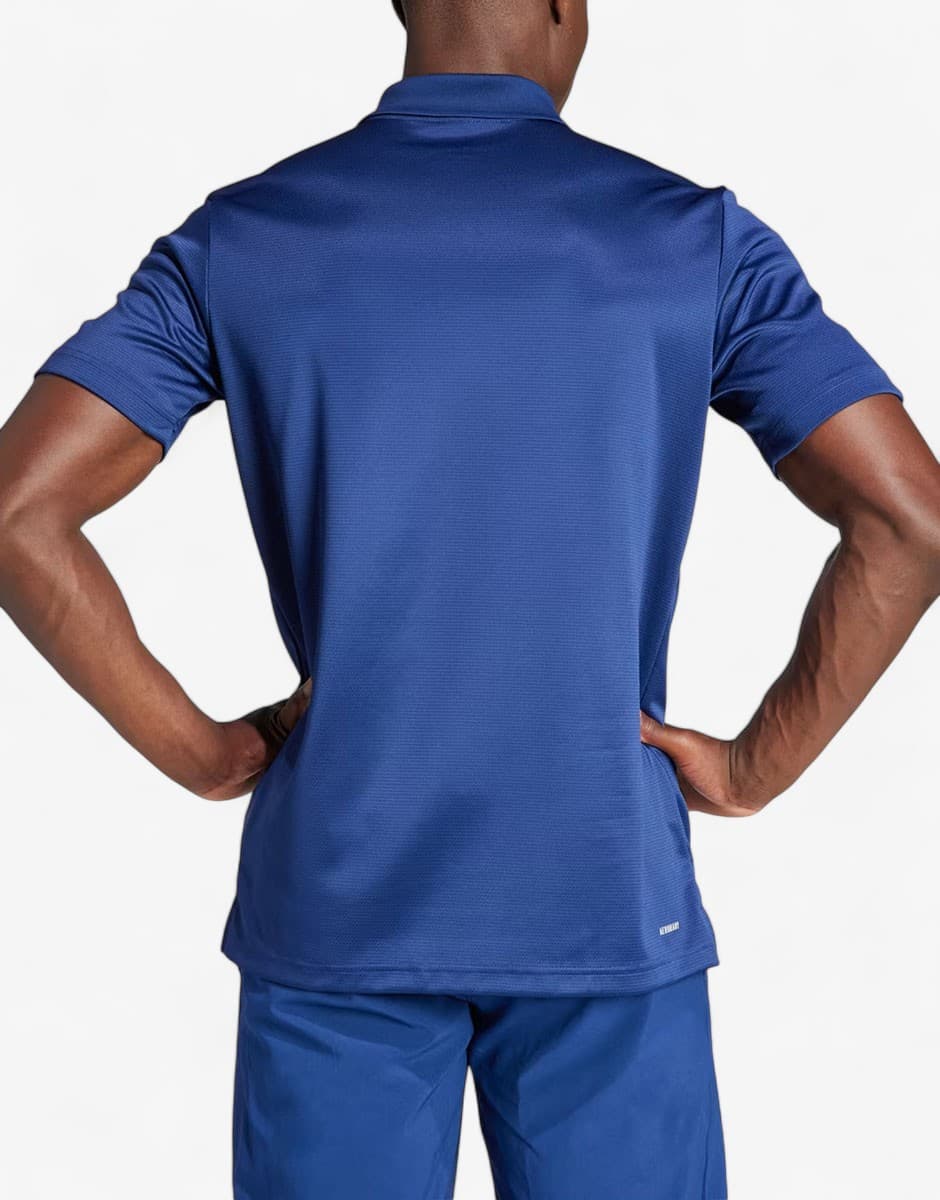 ADIDAS Train Essentials Training Polo Dark Blue — view 2