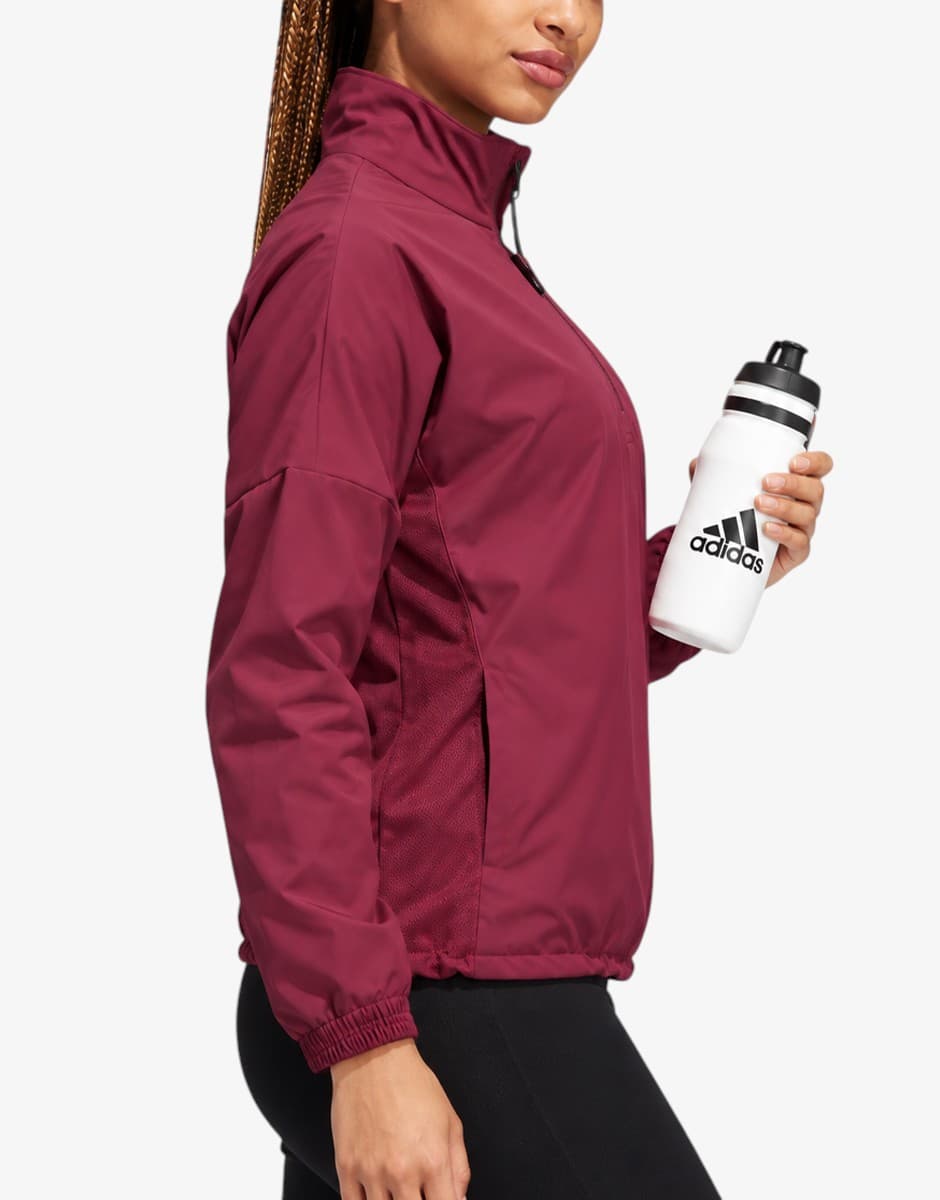 ADIDAS Training COLD.RDY Half-Zip Red — снимка 3