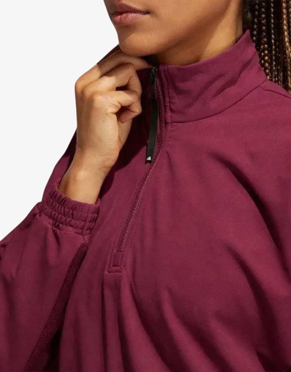 ADIDAS Training COLD.RDY Half-Zip Red — снимка 4