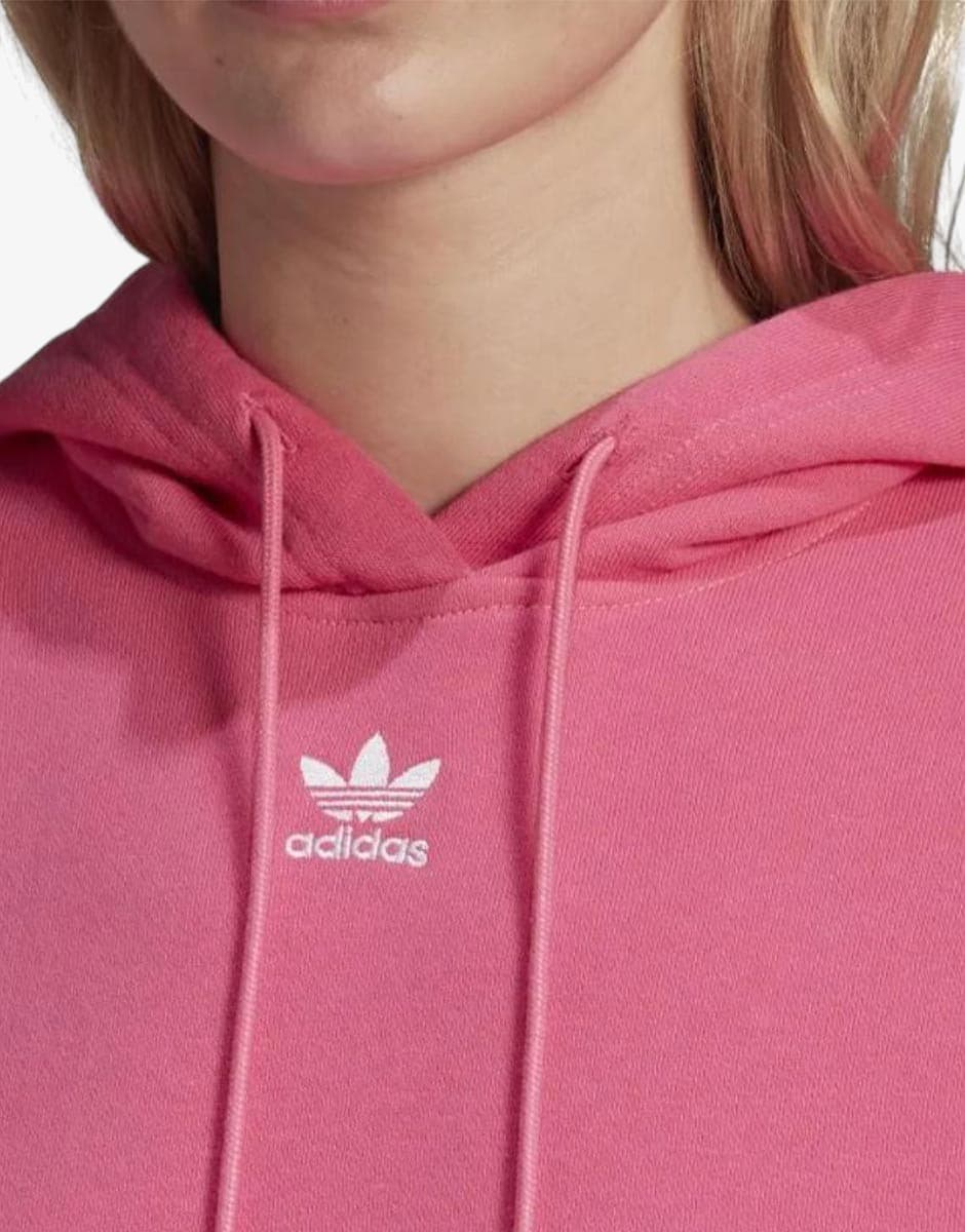 ADIDAS Trefoil Essentials Hoodie Pink — снимка 3