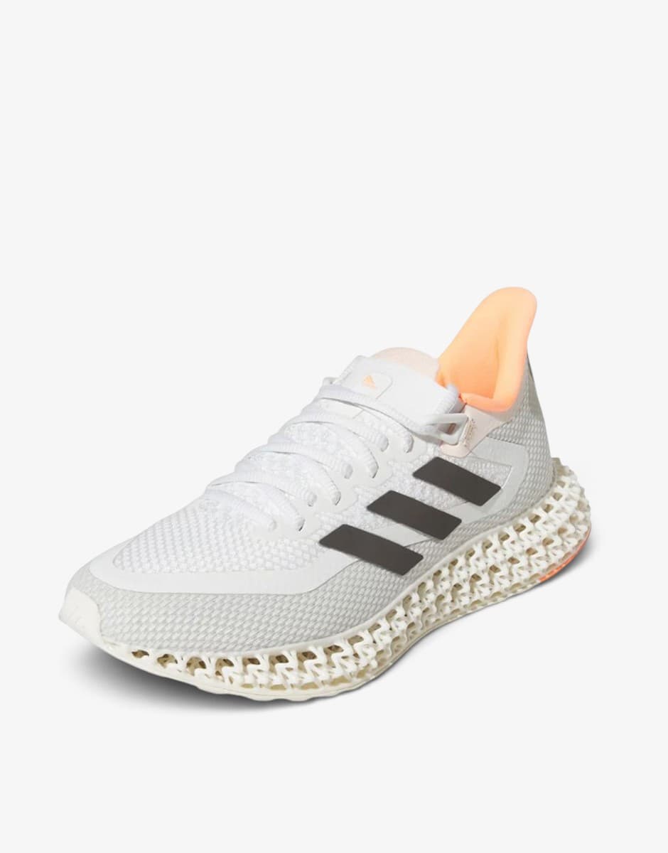 ADIDAS Wmns Running Shoes White/Orange — view 3