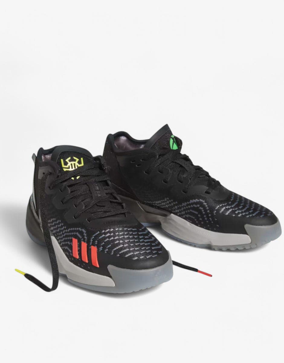 ADIDAS x Donovan Mitchell Issue 4 Basketball Shoes Black — view 3