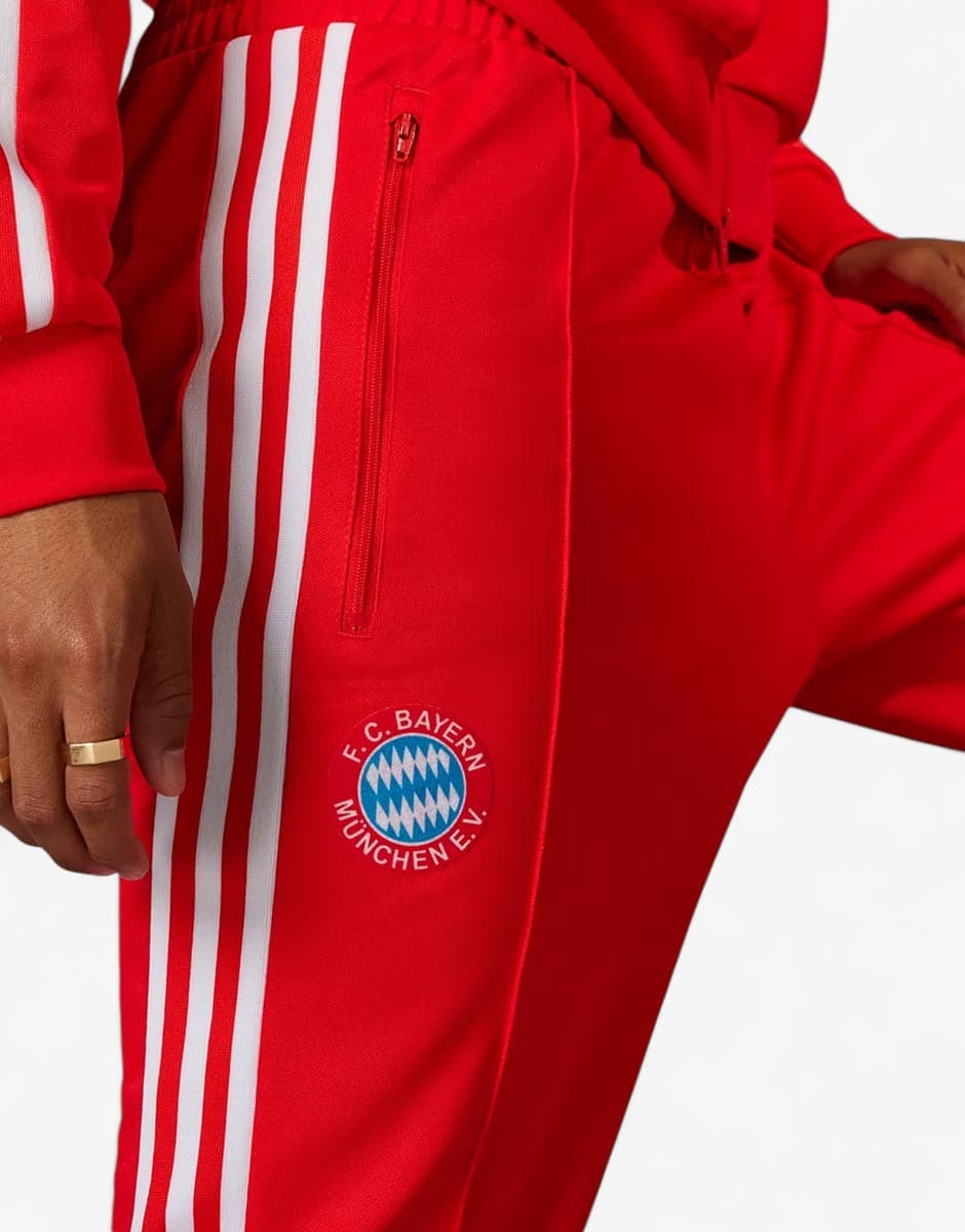 ADIDAS x Fc Bayern Munchen Track Pants Red — снимка 3