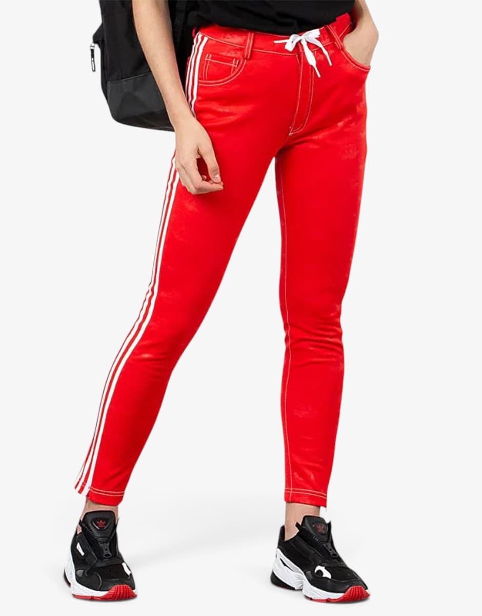 ADIDAS x Fiorucci Jacquard Angel Track Pant Red — снимка 3