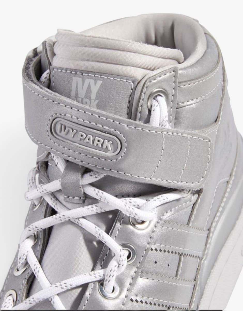 ADIDAS x Ivy Park Forum Mid Icy Park Silver — снимка 6