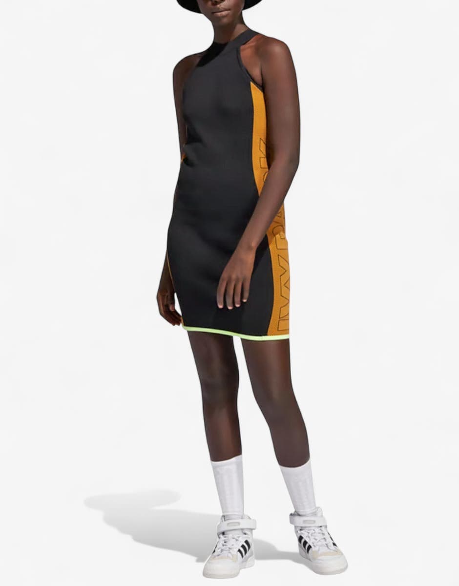 ADIDAS x Ivy Park Knit Logo Dress Black
