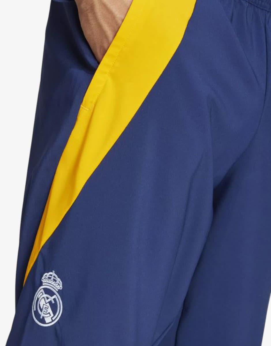 ADIDAS x Real Madrid Pre Pantalon Blue — снимка 4