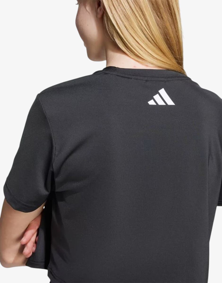 ADIDAS x Smileyworld Training Tee Jr Black — снимка 4