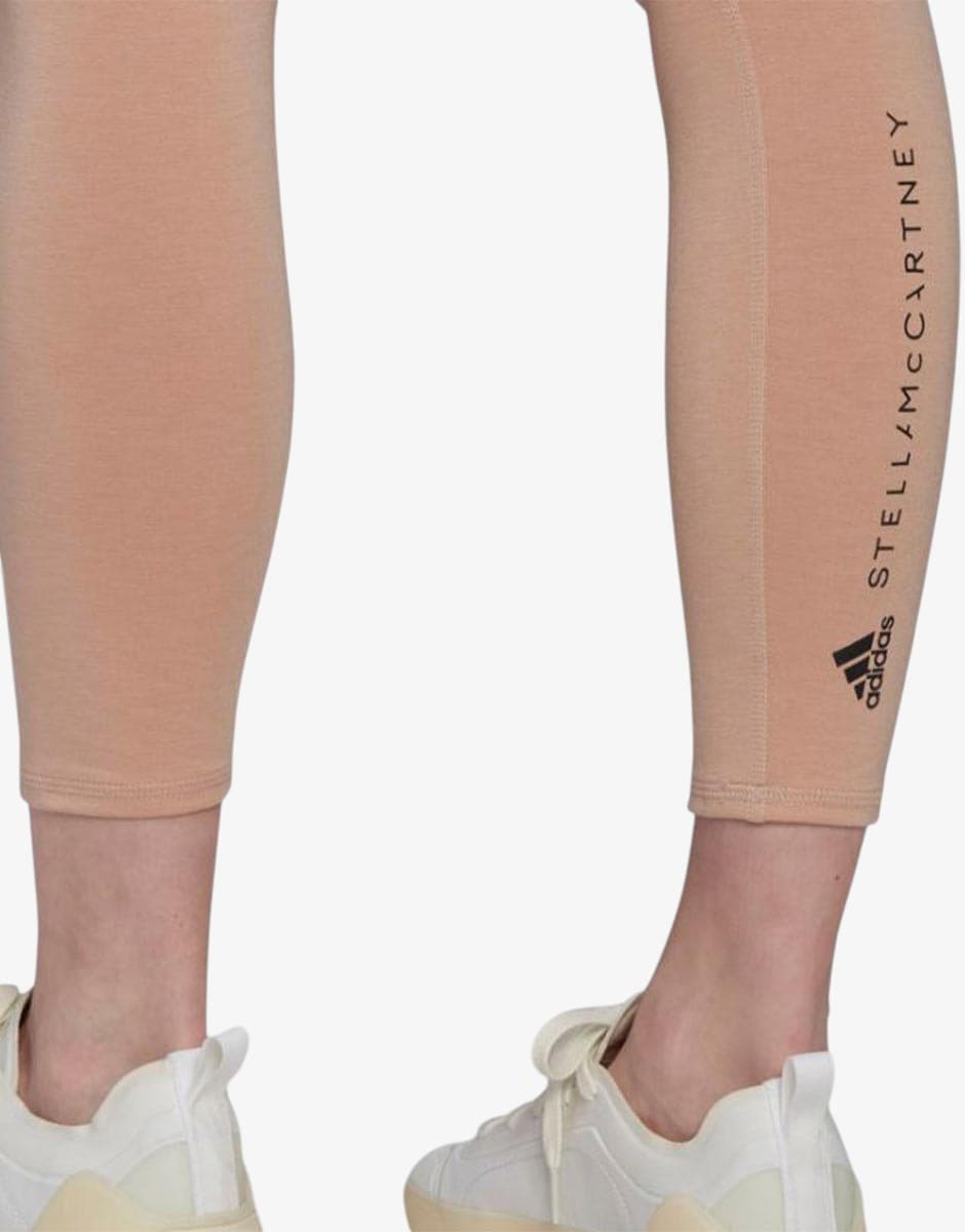 ADIDAS x Stella McCartney 7/8 Yoga Leggings Beige — снимка 4
