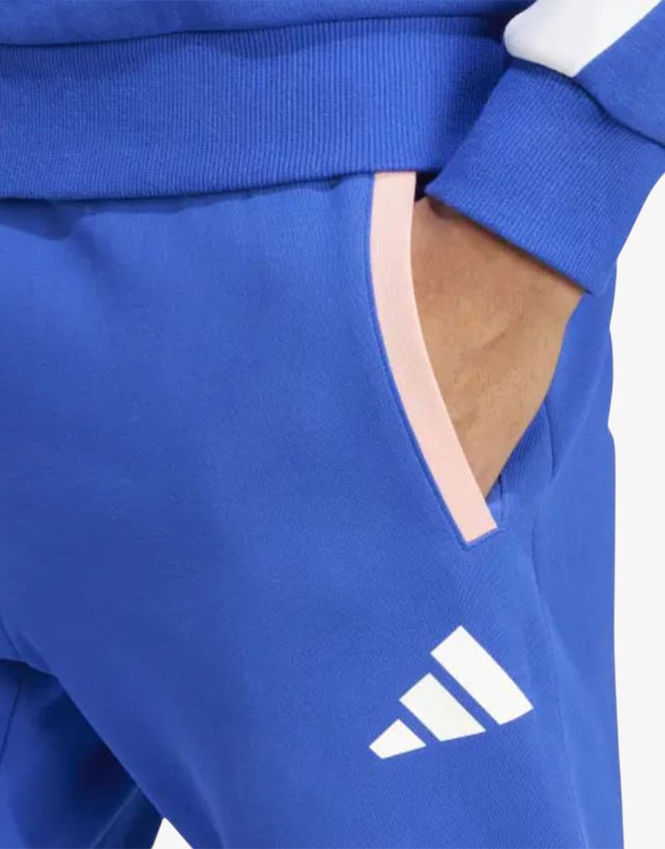 ADIDAS x Team France Tracksuit Bottoms Blue — снимка 4