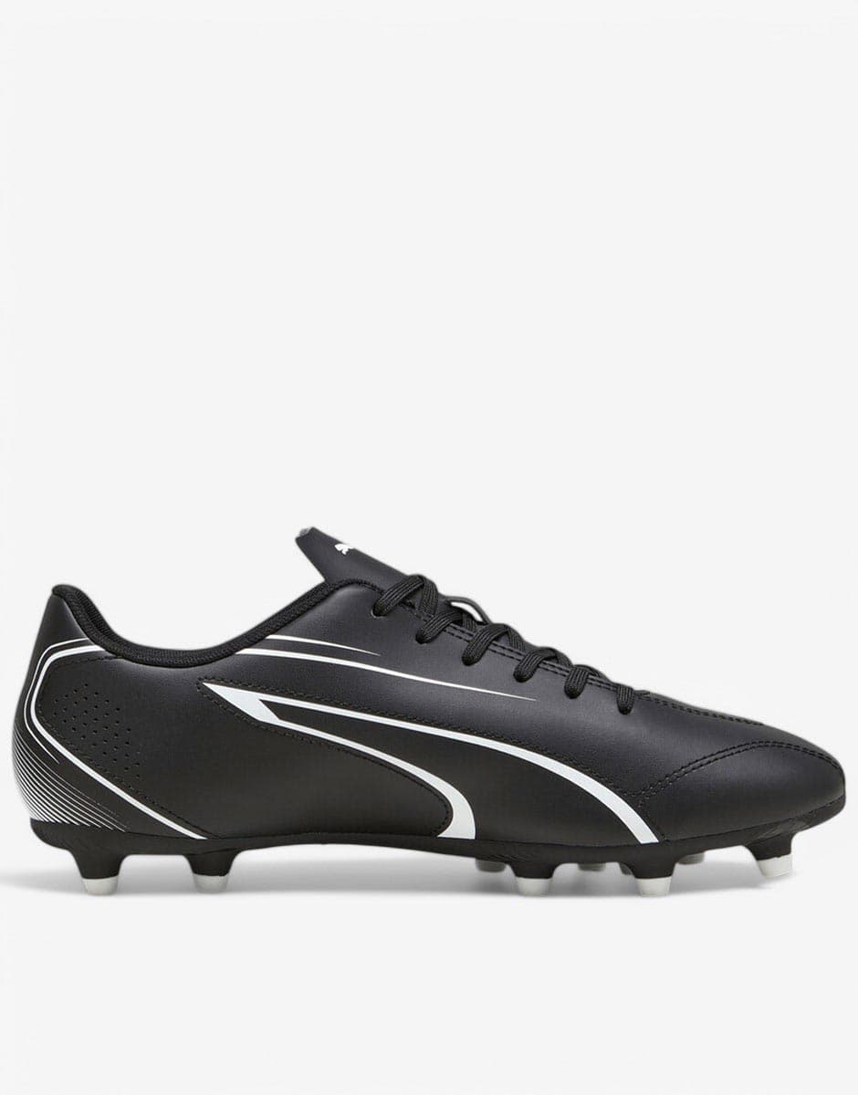 PUMA Vitoria Firm Ground/Artificial Grass Football Shoes Black — снимка 2