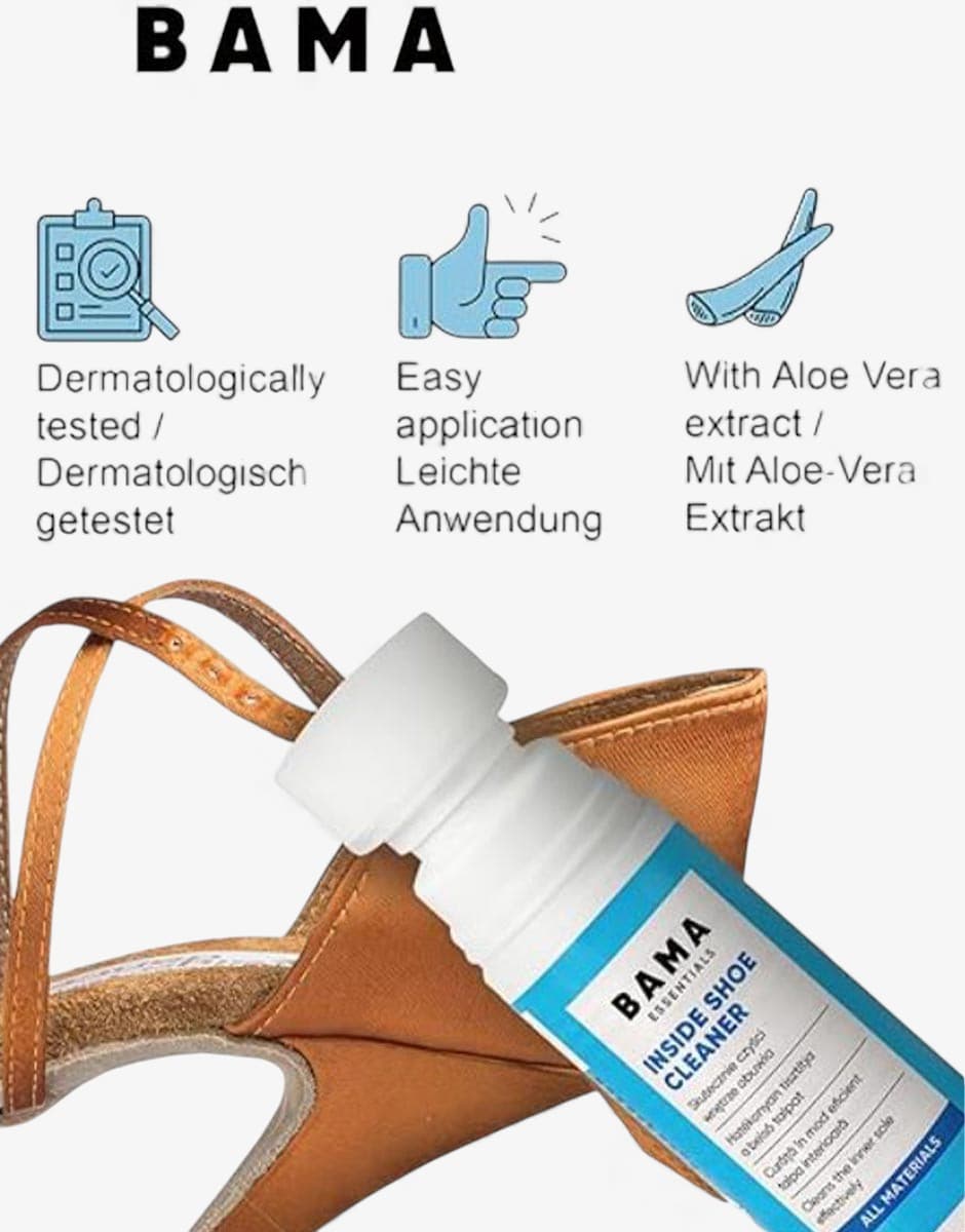 BAMA Inside Shoe Cleaner 75 ml. Transperant — снимка 4