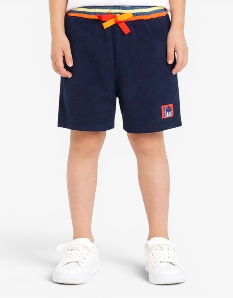 CHICCO Boys Knitted Shorts Medium Blue