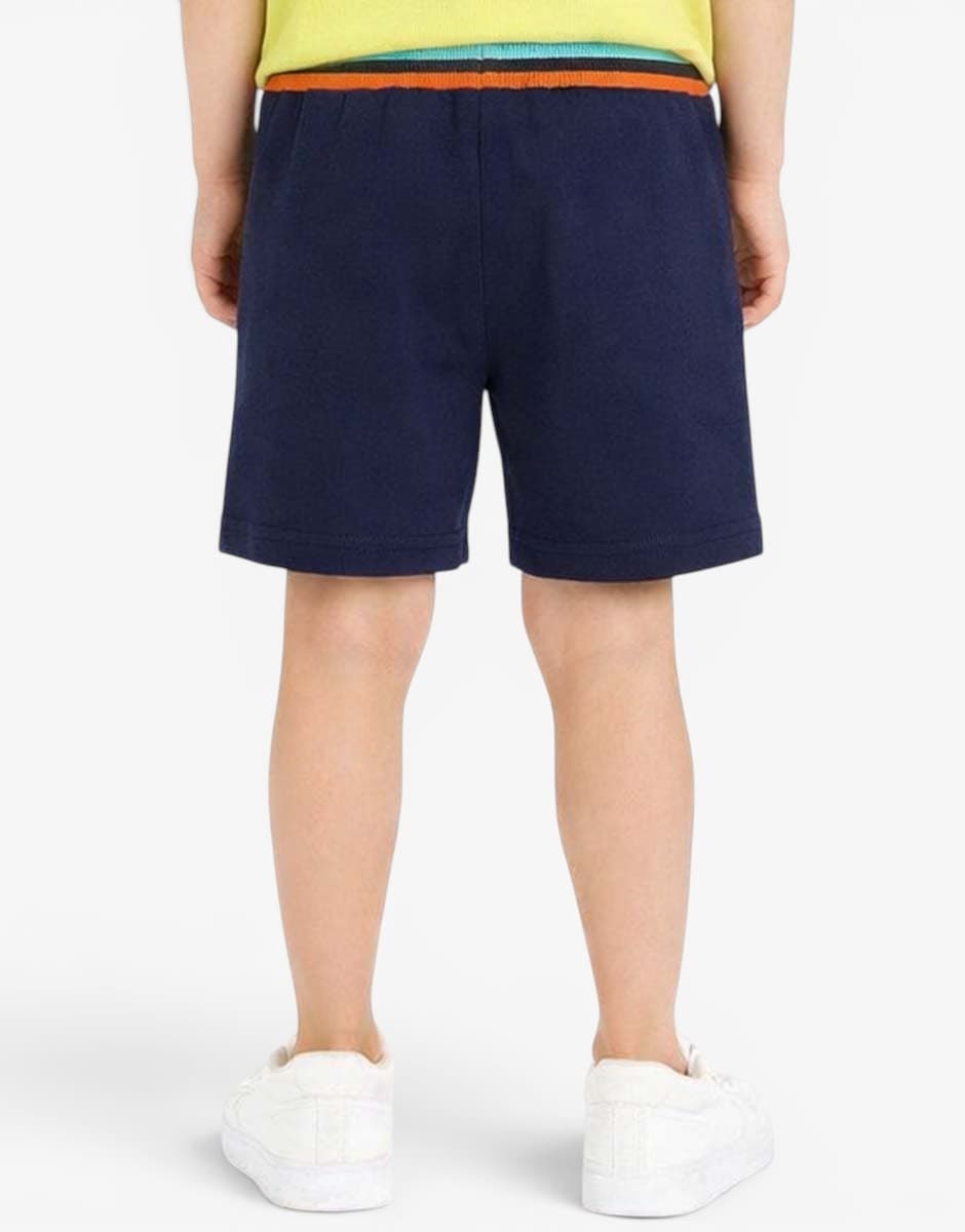 CHICCO Boys Knitted Shorts Medium Blue — view 2