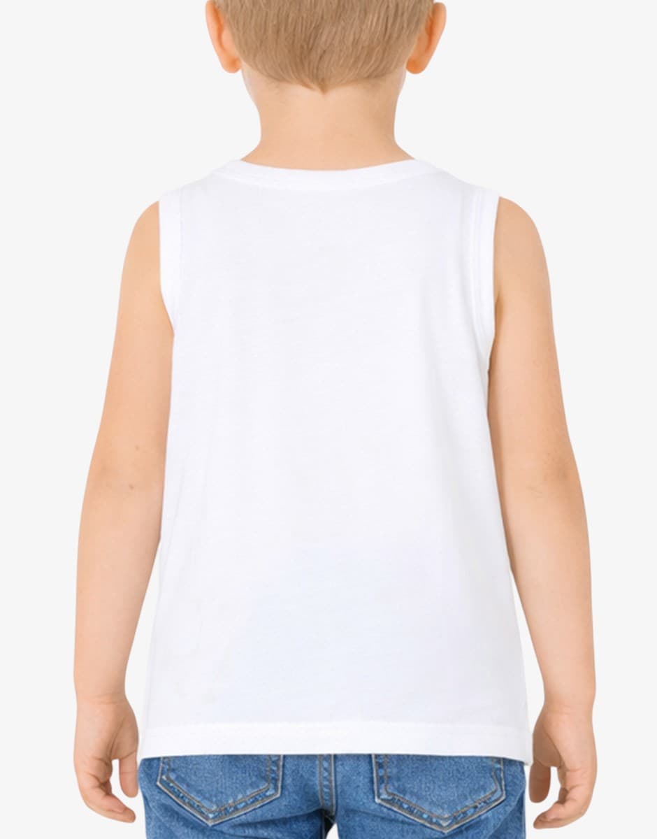 CHICCO Boys Never Stop Me Tank White/Multi — view 2