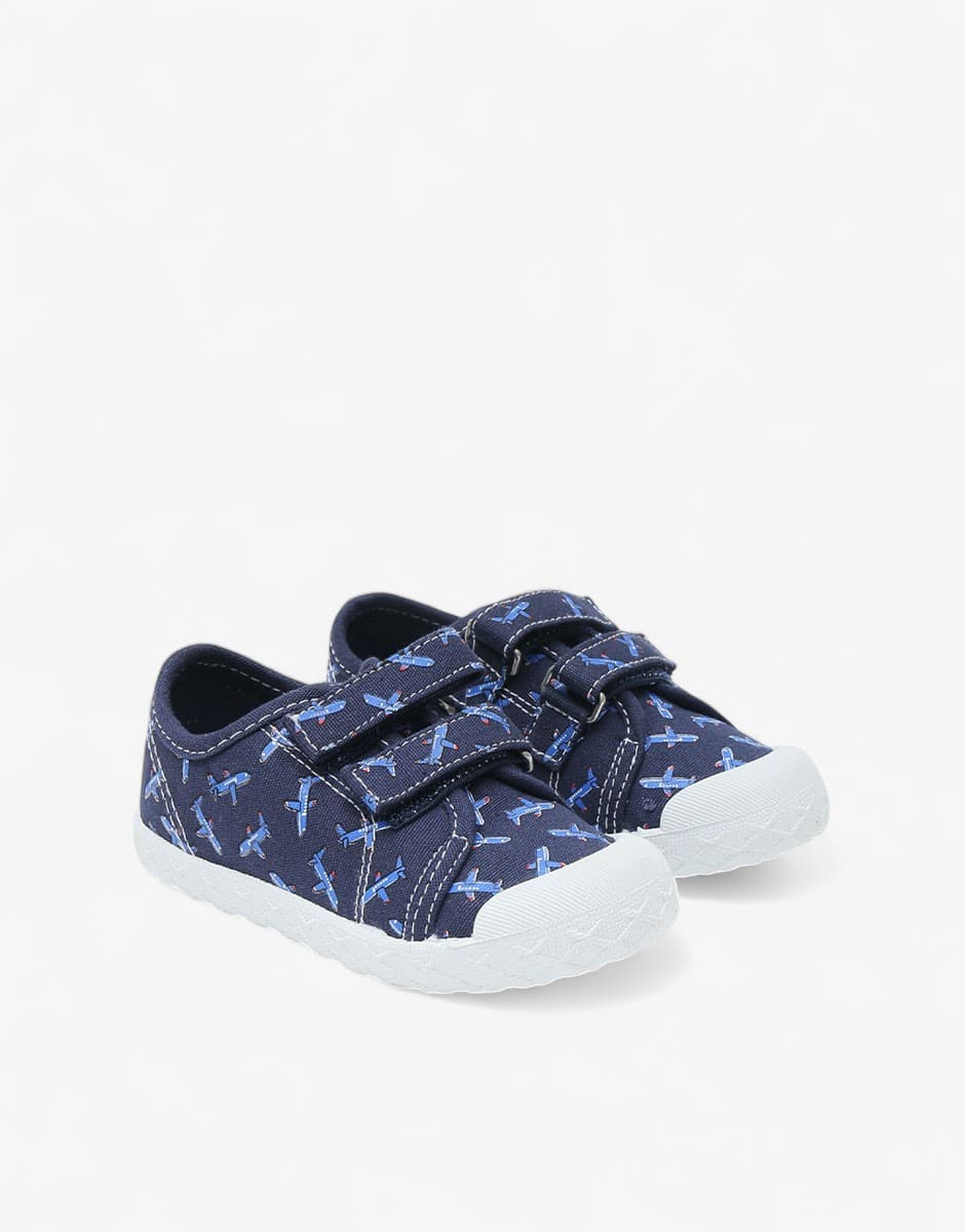 CHICCO Boys Planes Sport Shoes Dark Blue — view 2