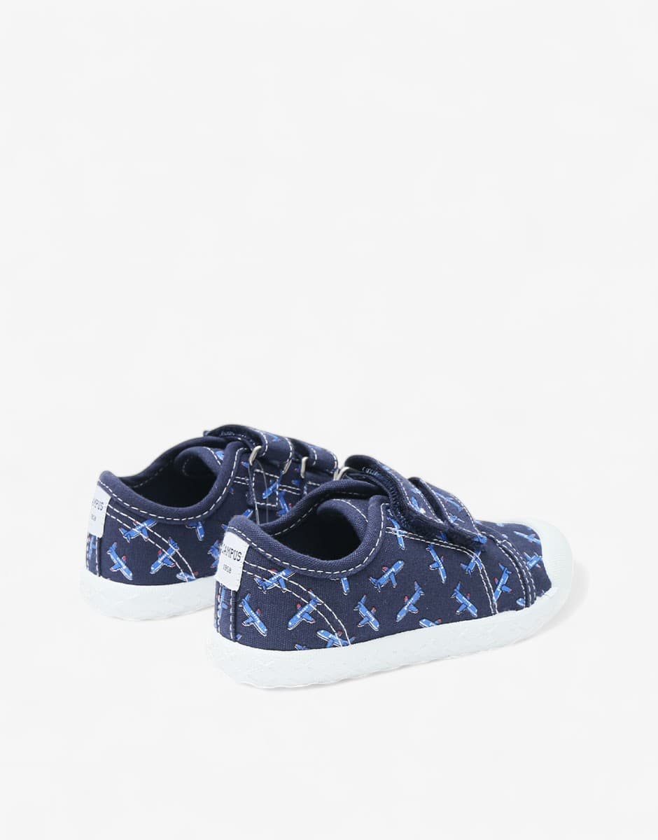 CHICCO Boys Planes Sport Shoes Dark Blue — view 3