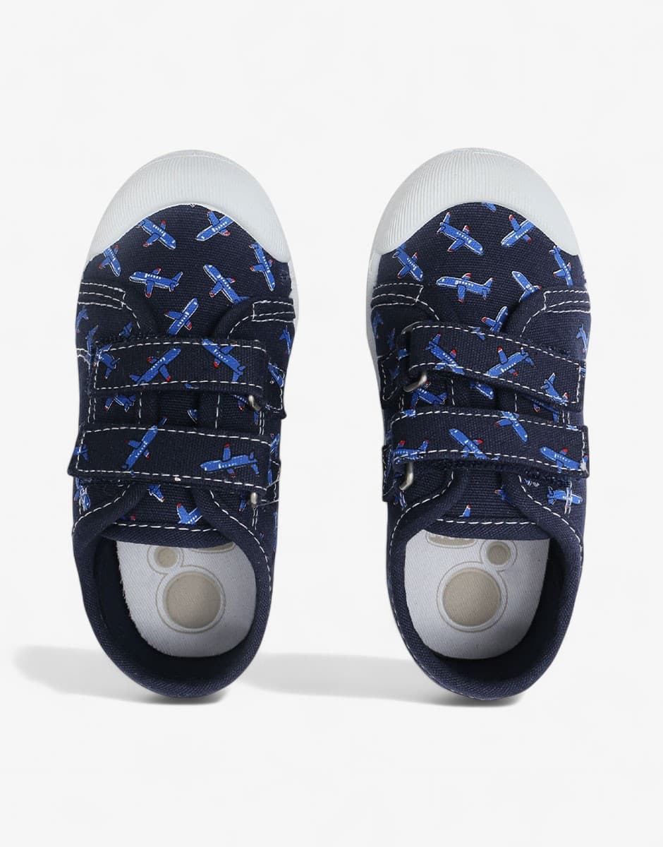 CHICCO Boys Planes Sport Shoes Dark Blue — view 4