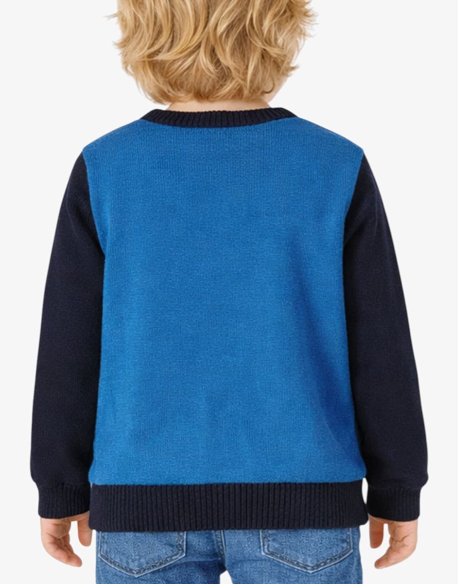 CHICCO Boys Sweatshirt Medium Blue — снимка 2