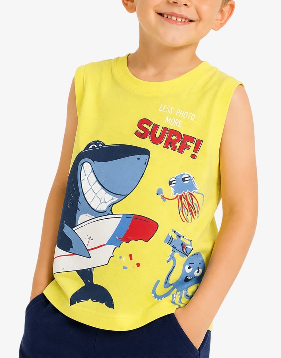 CHICCO Boys Tank Medium Yellow — снимка 4