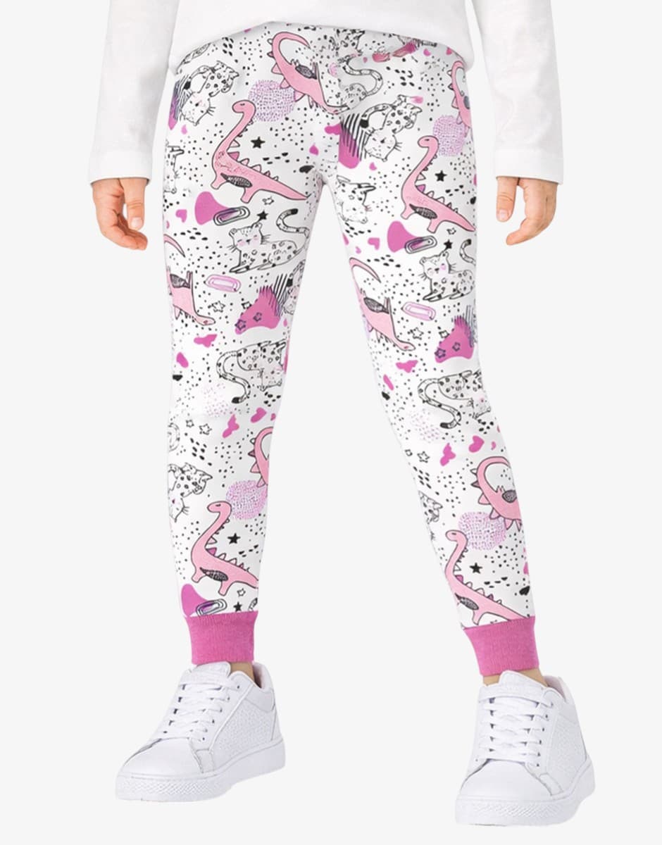 CHICCO Girls Pants Natural Printed
