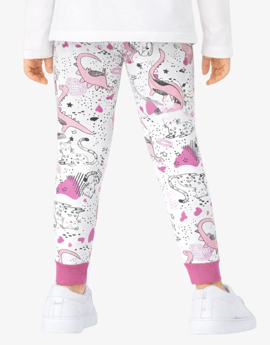 CHICCO Girls Pants Natural Printed — снимка 2