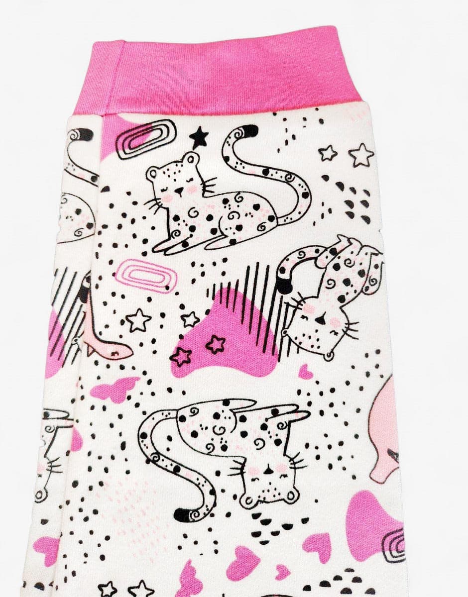 CHICCO Girls Pants Natural Printed — снимка 3