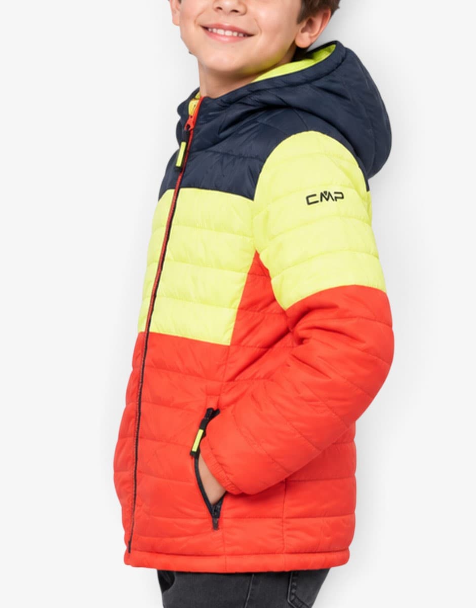 CMP Kid G Jacket Fix Hood Multicolor — снимка 3