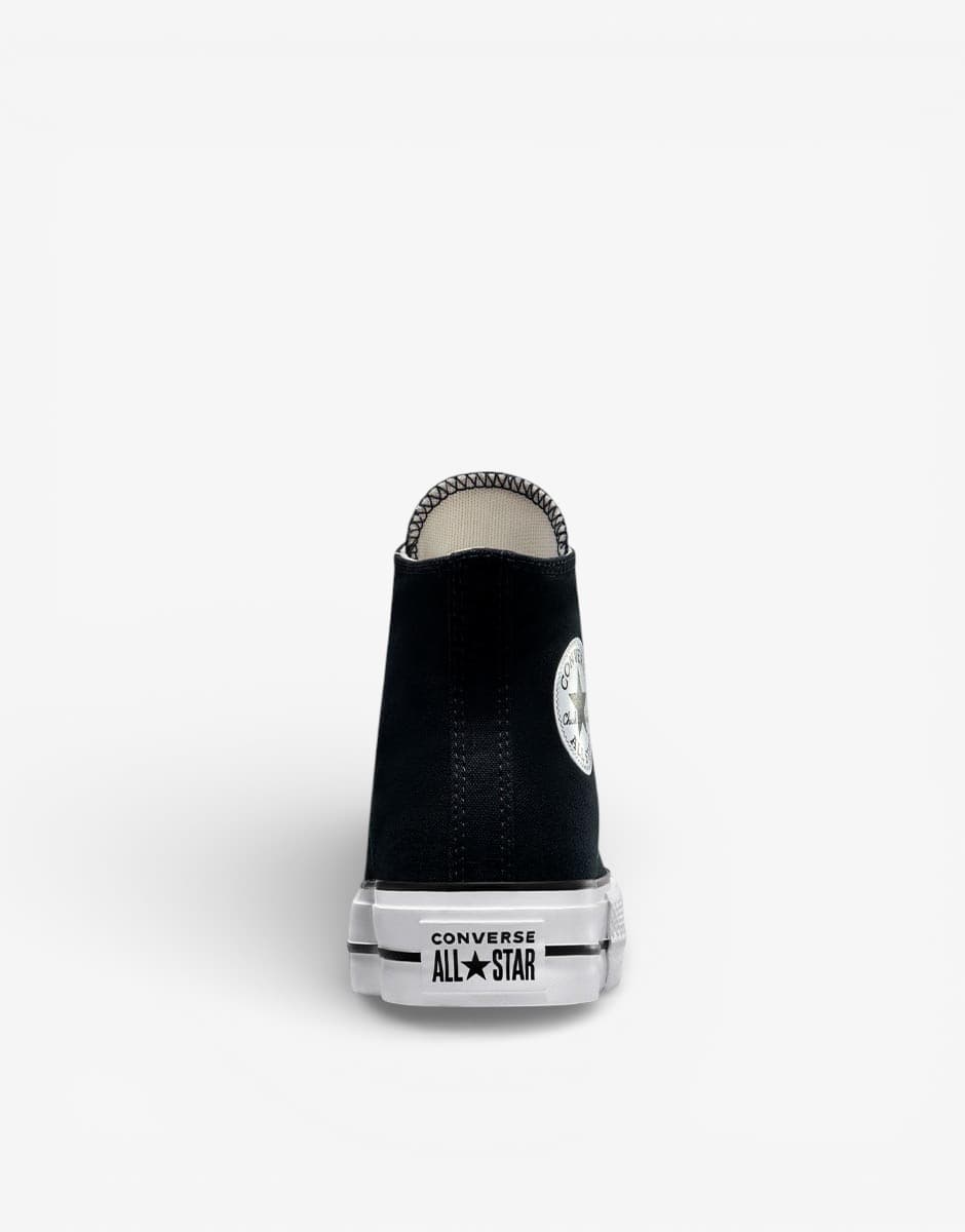 CONVERSE Chuck Taylor All Star Lift Hi Shoes Black — снимка 4