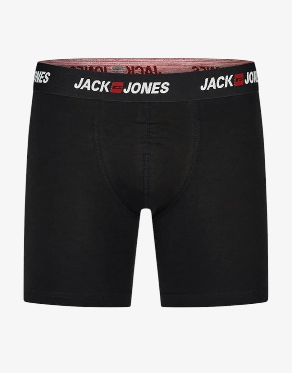 JACK&JONES Jaccorp Logo Boxer Briefs Black 6 Pack — view 2