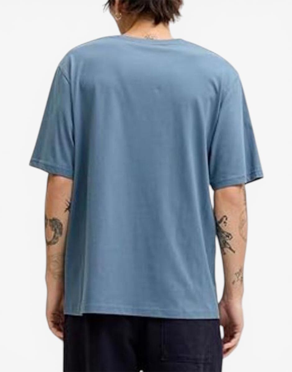 JACK&JONES Jjestar Relaxed Fit Tee Blue — view 2