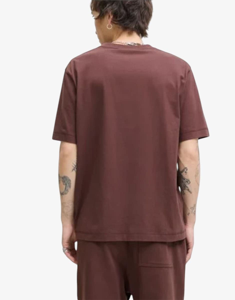 JACK&JONES Jornorrebro EMB Tee SS Crew Neck Noos Red — view 2