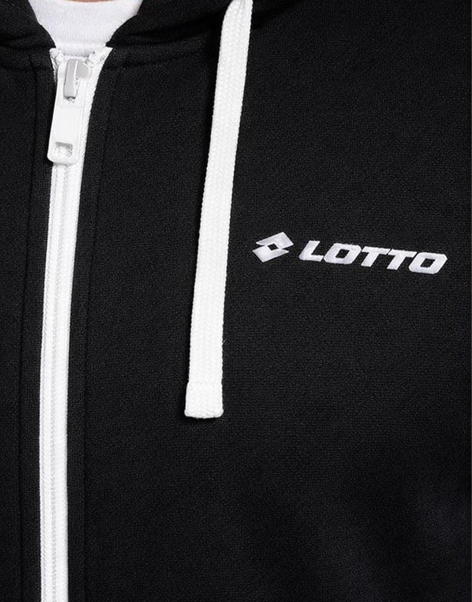 LOTTO Full Zip Hoodie Black — снимка 3