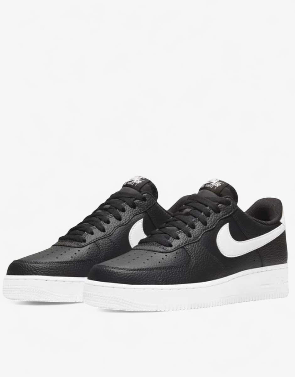 NIKE Air Force 1 Shoes Black/White — снимка 3