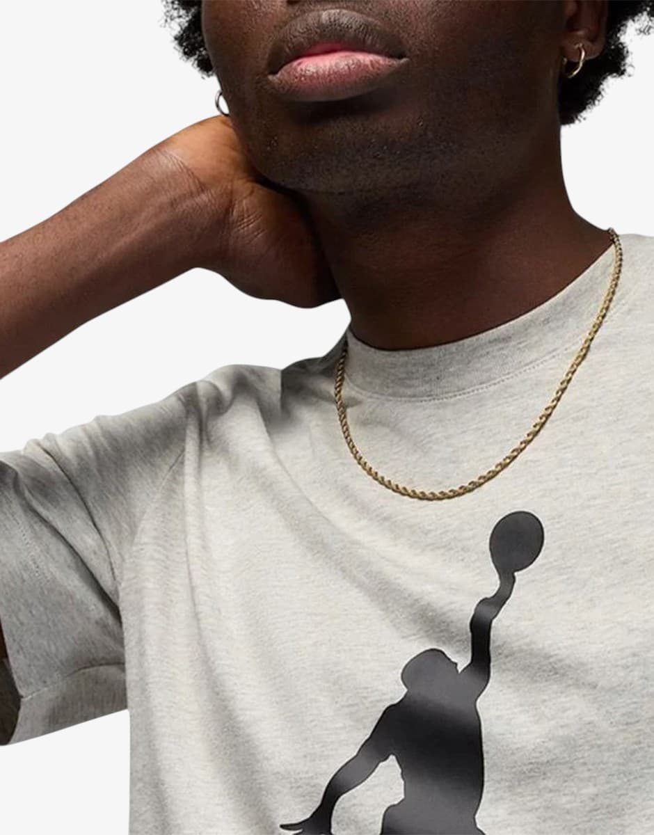 NIKE x Jordan Jumpman Tee Grey/Black — снимка 4