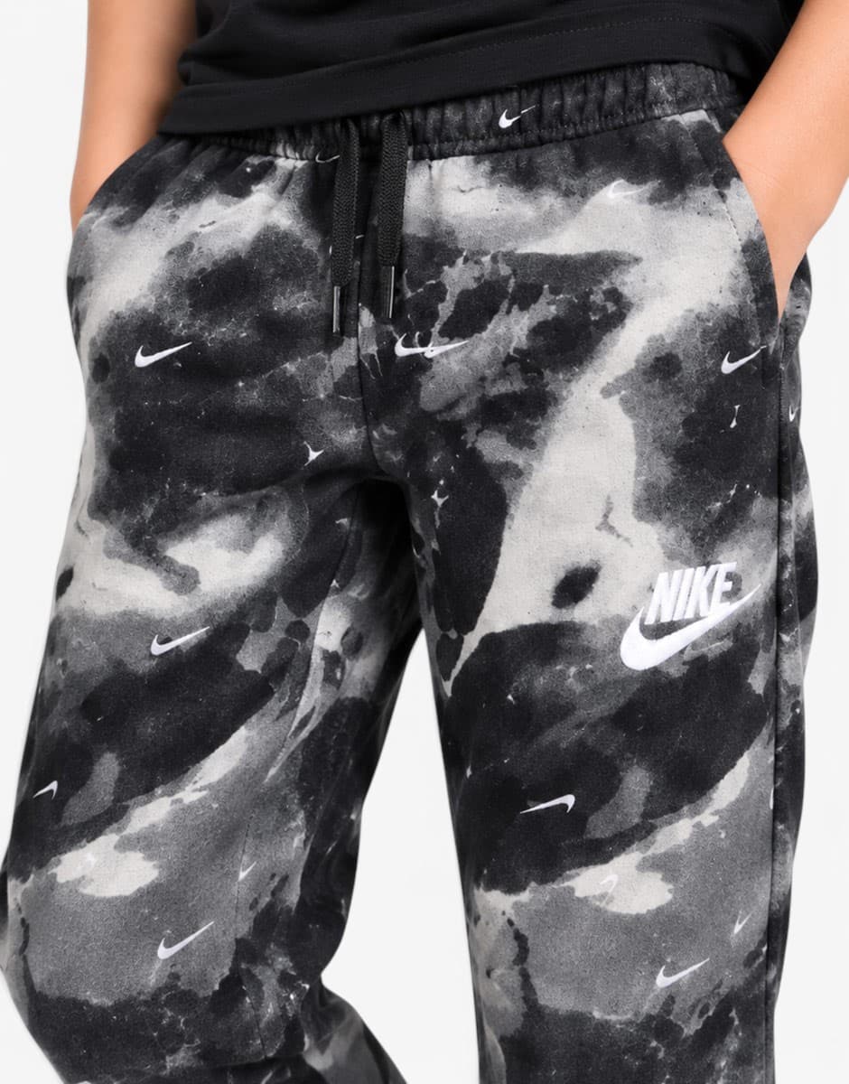 NIKE Sportswear Pants Black/White — снимка 4