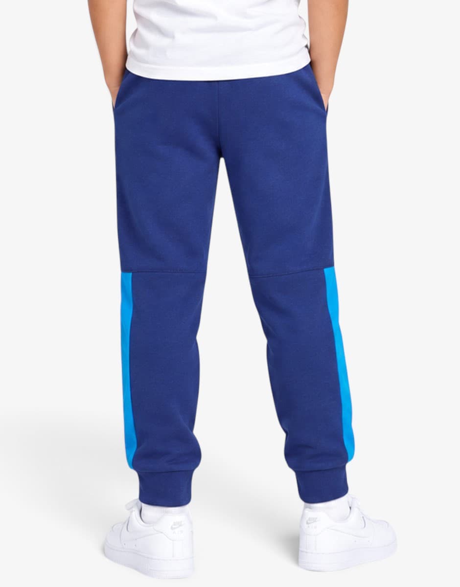 NIKE Sportswear Rise Fleece Pants Blue — view 2