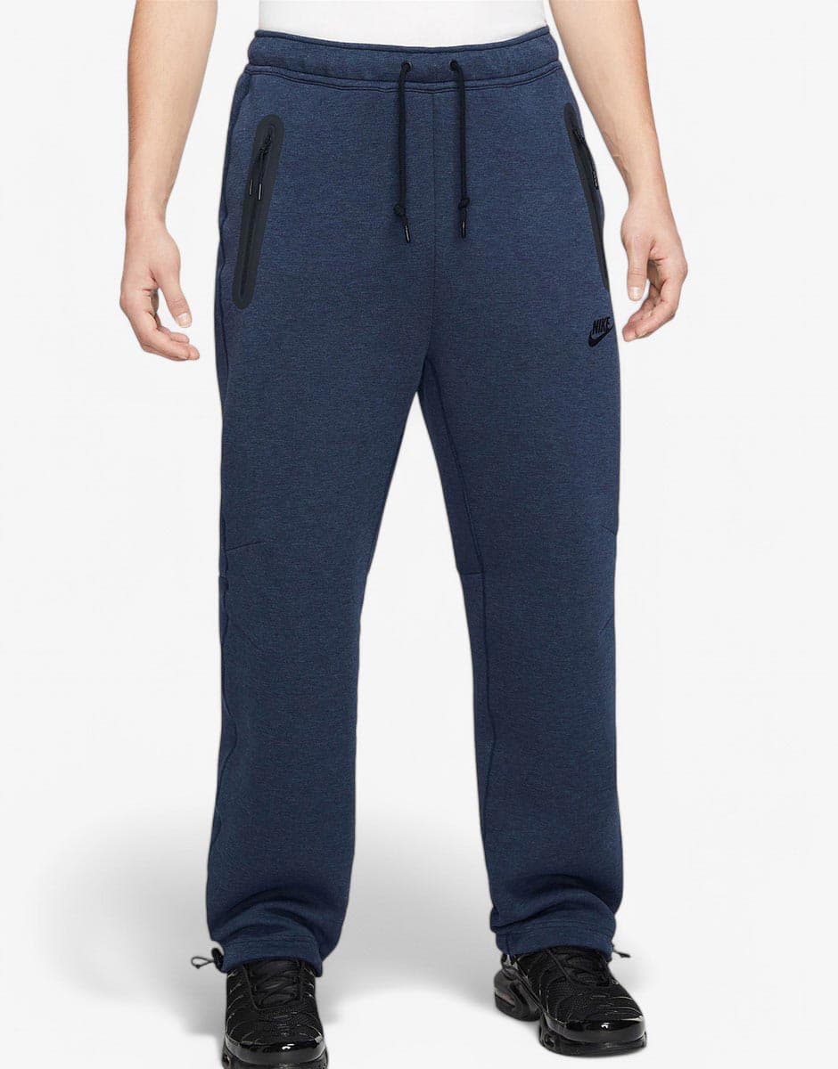 NIKE Tech Fleece Open-Hem Sweatpants Blue