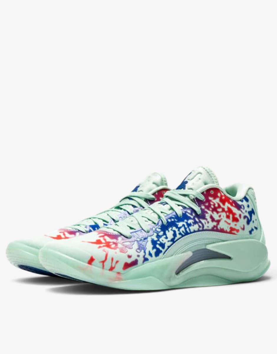 NIKE x Jordan Zion 3 Basketball Shoes Mint Green/Multicolor — view 3