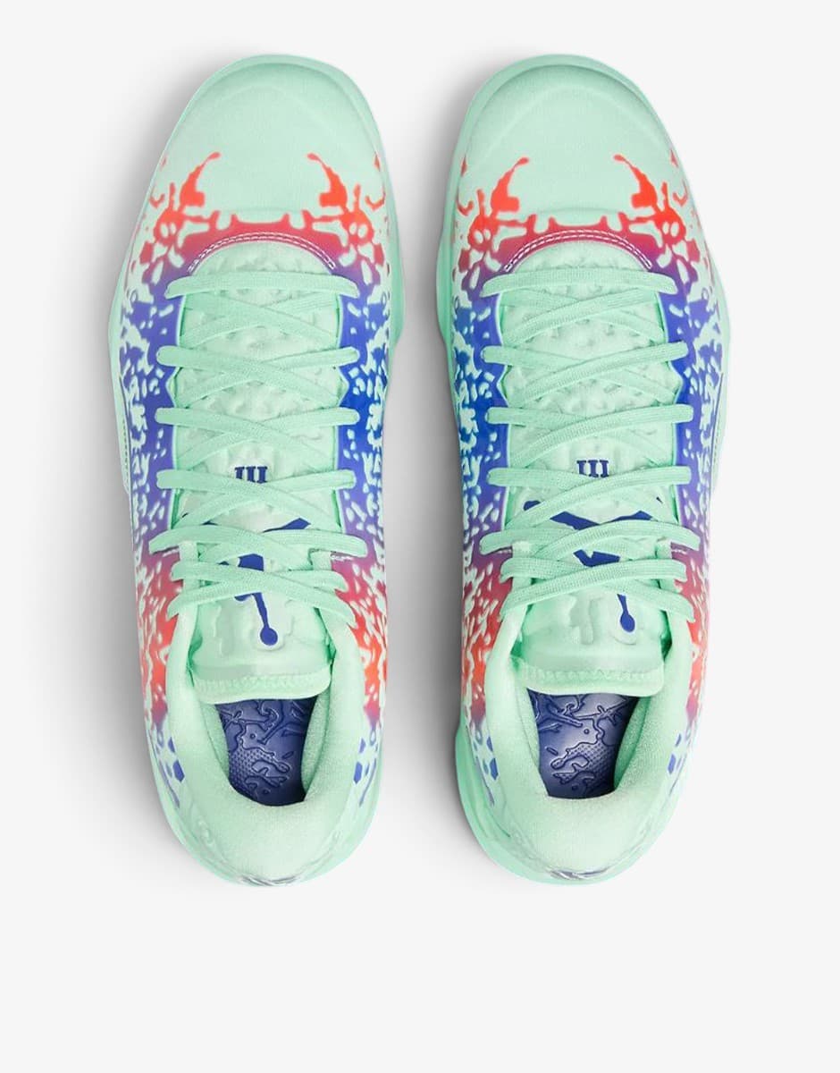 NIKE x Jordan Zion 3 Basketball Shoes Mint Green/Multicolor — view 4