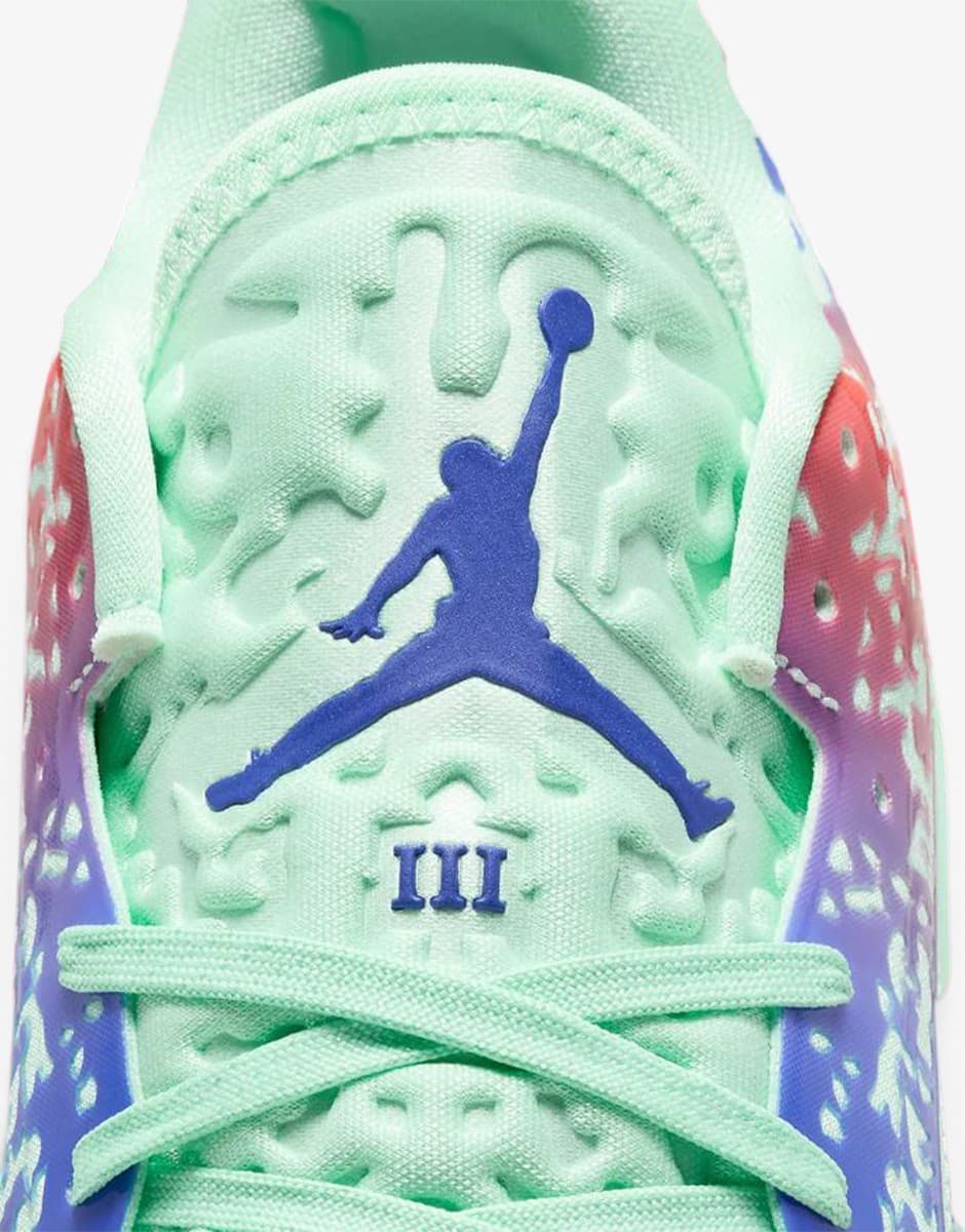 NIKE x Jordan Zion 3 Basketball Shoes Mint Green/Multicolor — view 6