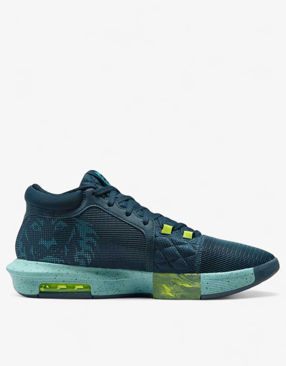 NIKE x LeBron Witness 8 Basketball Shoes Navy — view 2