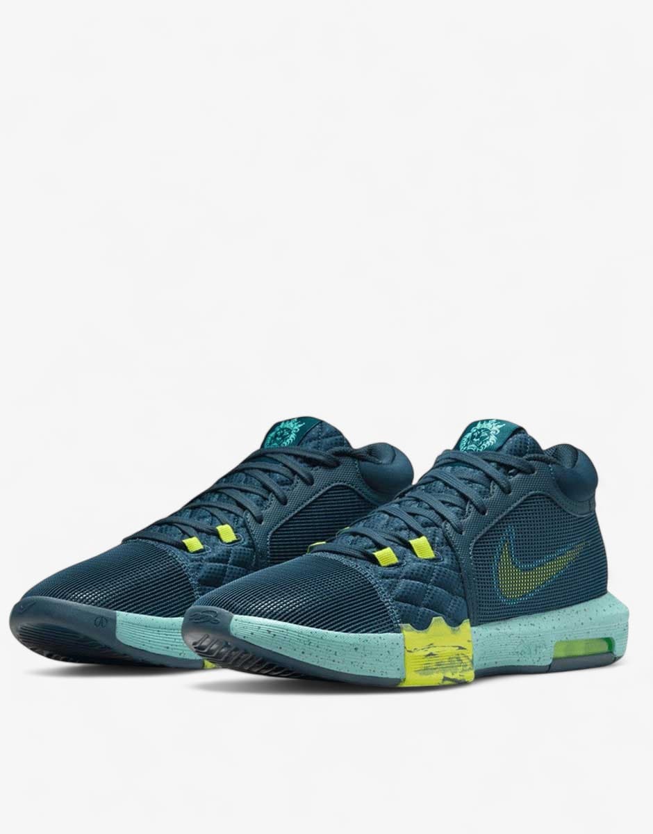 NIKE x LeBron Witness 8 Basketball Shoes Navy — view 3