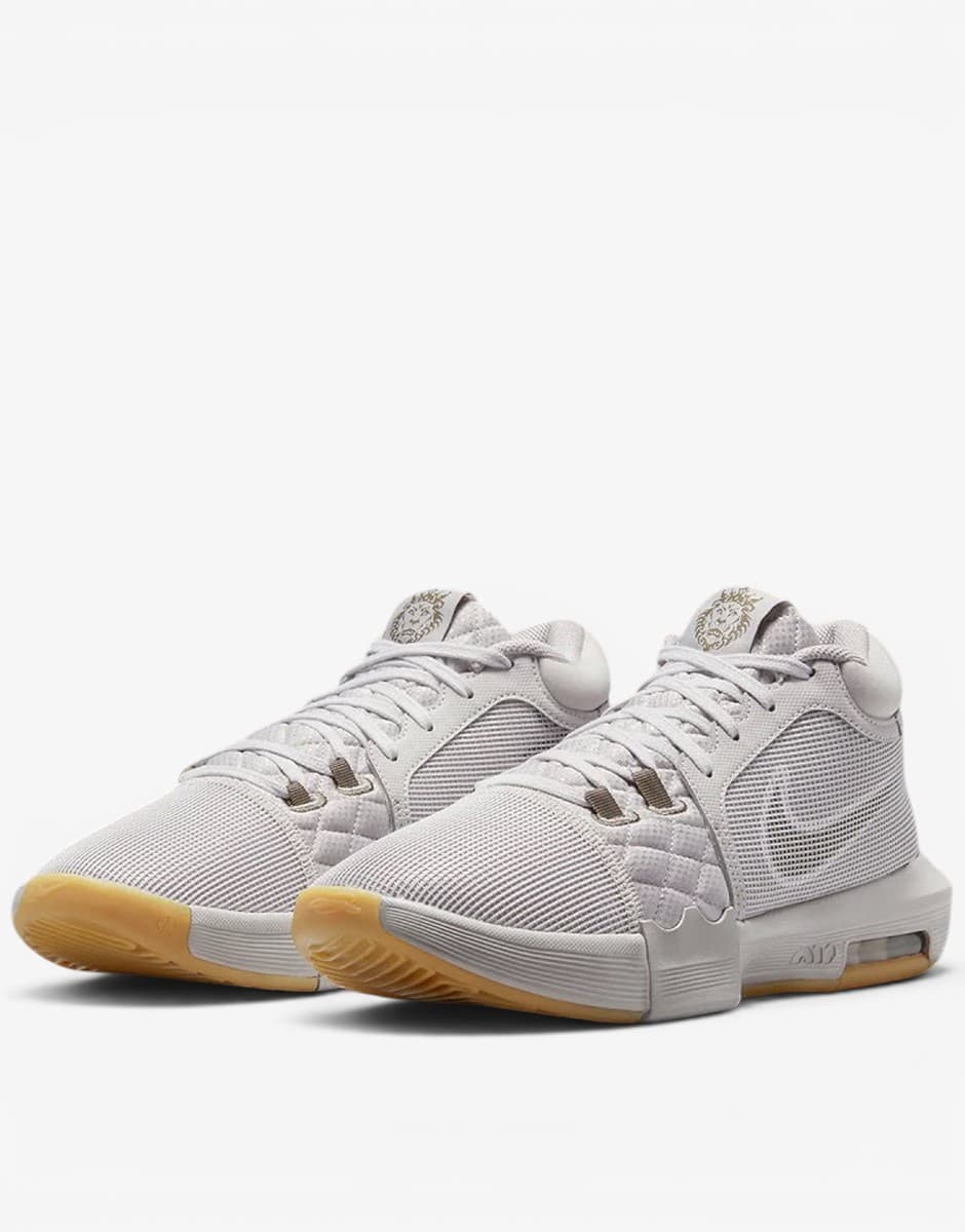 NIKE x LeBron Witness 8 Light Iron Ore — view 3