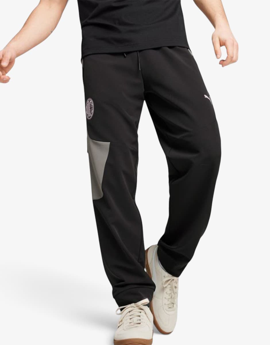 PUMA x AC Milan TECH Track Pants WV Black/Gray — view 4