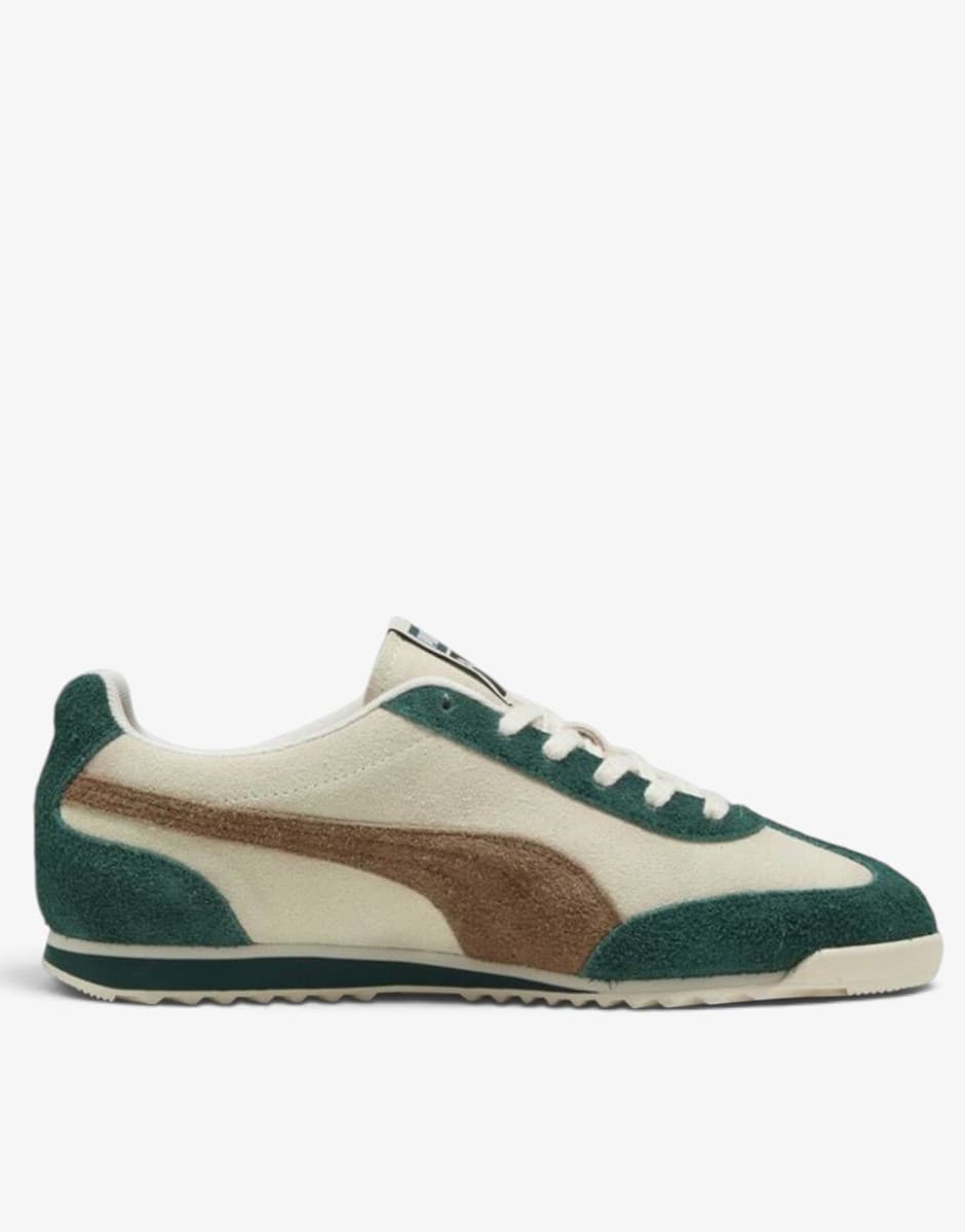 PUMA Arizona Suede Frosted Ivory White/Green — снимка 2